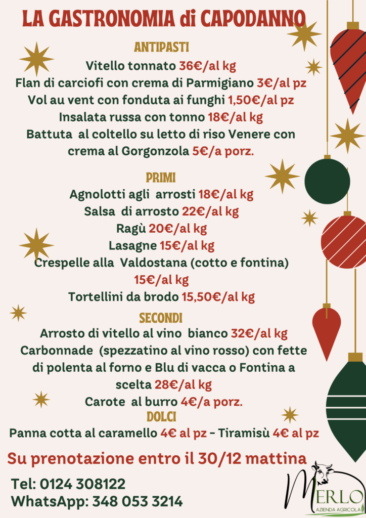 Gastronomia di Capodanno